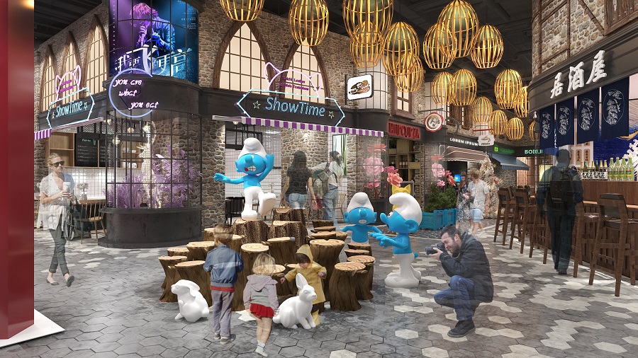 商業(yè)街區(qū)動線設計