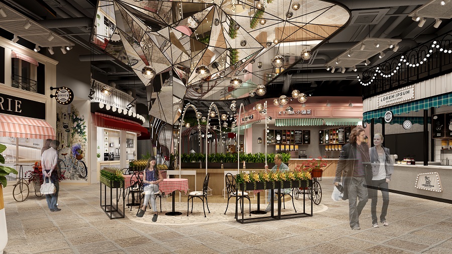 商業(yè)街區(qū)動線設計